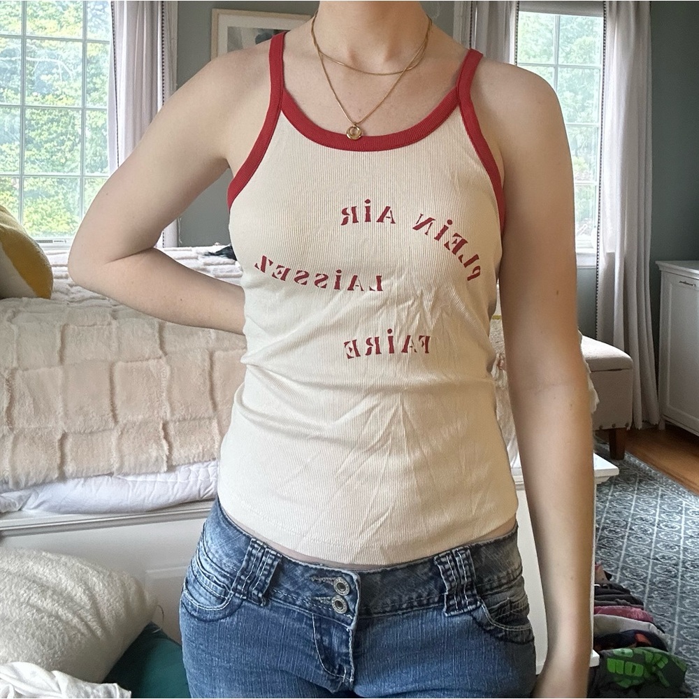 madewell ringer tank top